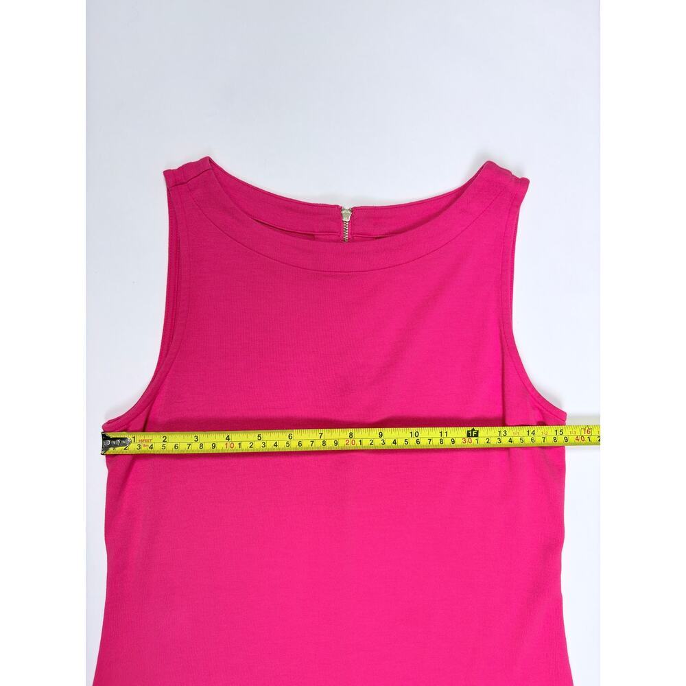 Tommy Bahama Sleeveless Shift Dress Pink Red Coastal Resort Vacation Small New - Picture 12 of 15
